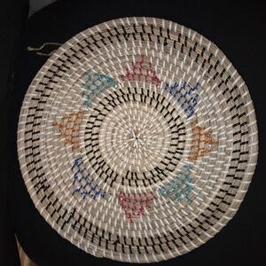 Handwoven Multicolor Basket